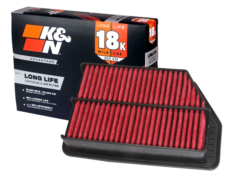 

K&N Engineering KNA-2451 - KNNKNA-2451 - K&N Hyundai Tucson L4-2.0/2.4L F/I 10-15 Air Filter - Shipped in Europe - Tuningsupply.com
