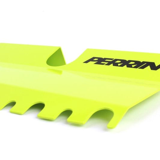 Perrin 15-21 WRX/STI Radiator Shroud (With/Without OEM Intake Scoop) - Neon Yellow-Radiator Shrouds-Perrin Performance-PERPSP-ENG-512NY-SMINKpower Performance Parts