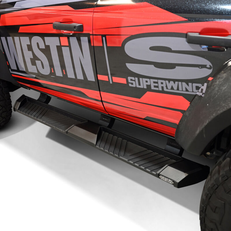 

Westin 24-64195 - WES24-64195 - Westin 21-25 Ford Bronco 4dr (Excl. Bronco Sport) AT6 Running Boards - Black - Shipped in Europe - Tuningsupply.com
