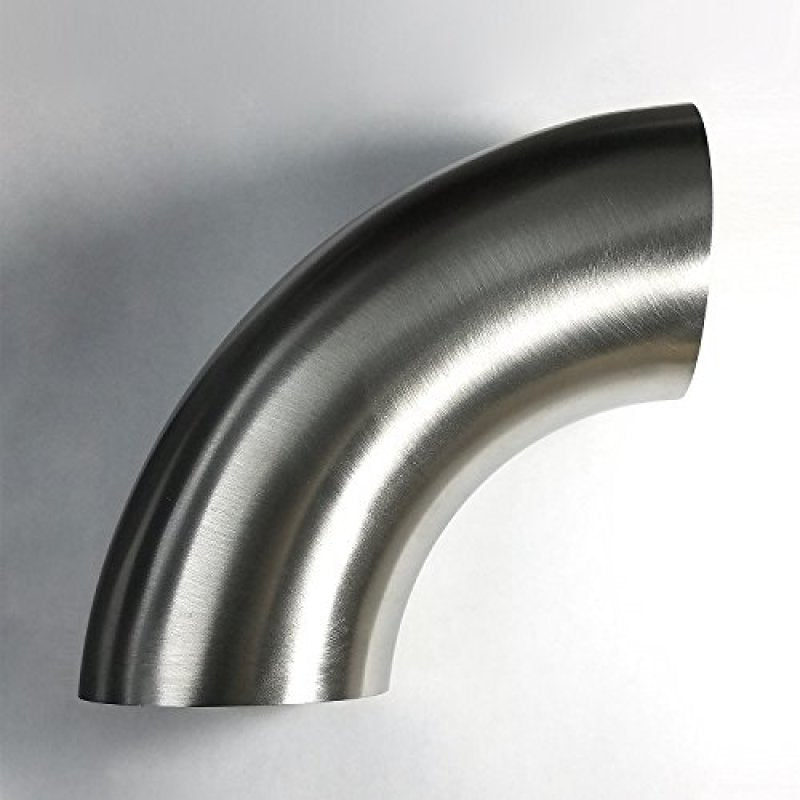 

Stainless Bros 601-04856-3150 - STB601-04856-3150 - Stainless Bros 1.88in Diameter 1.5D / 2.82in CLR 16GA 90 Degree Mandrel Bend w/o Leg - Shipped in Europe - Tuningsupply.com
