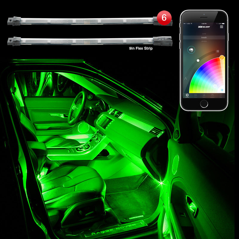 
  

XKGLOW KS-CAR-MINI - XKGKS-CAR-MINI - XK Glow Flex Strip Million Color XCHROME Smartphone App Controlled Undercar Kit 6x10In - Shipped in Europe - Tuningsupply.com

