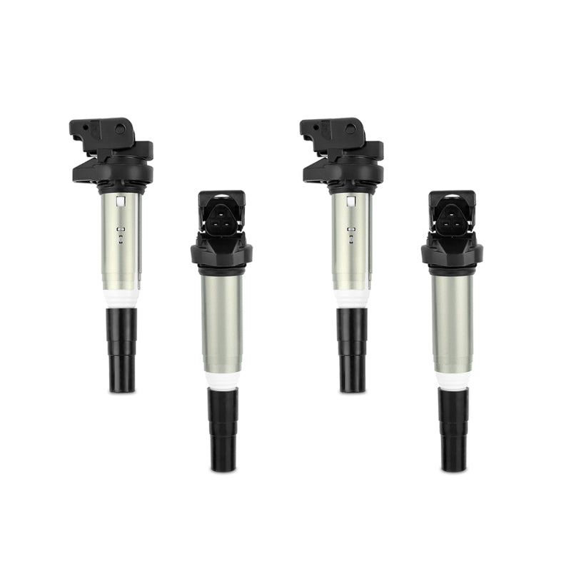 Mishimoto 2002+ BMW M54/N20/N52/N54/N55/N62/S54/S62 Four Cylinder Ignition Coil Set of 4-tuningsupply.com