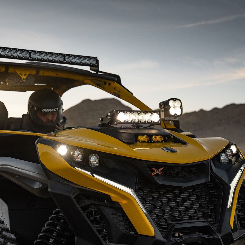 Baja Designs Can-Am Maverick R Clear 10in OnX6+ Shock Tower Kit-tuningsupply.com