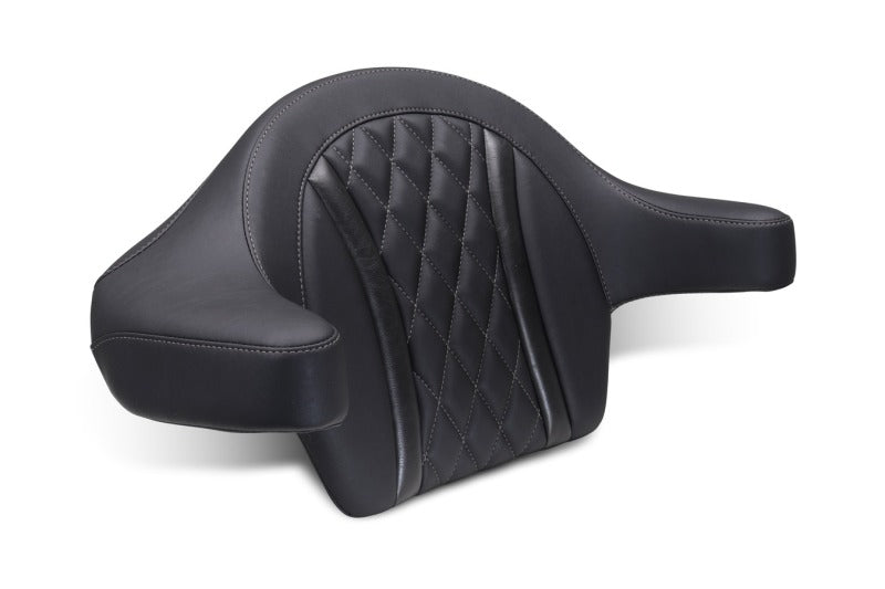
  

Mustang Motorcycle 88430GM - MMP88430GM - Mustang 23-25 Harley CVO Road Glide (ST) Deluxe Diamond Ext Arm Wrap-around Backrest Black - Shipped in Europe - Tuningsupply.com

