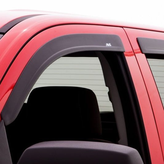 AVS 16-18 Toyota Tacoma Double Cab Ventvisor In-Channel Window Deflectors 4pc - Matte Black-tuningsupply.com