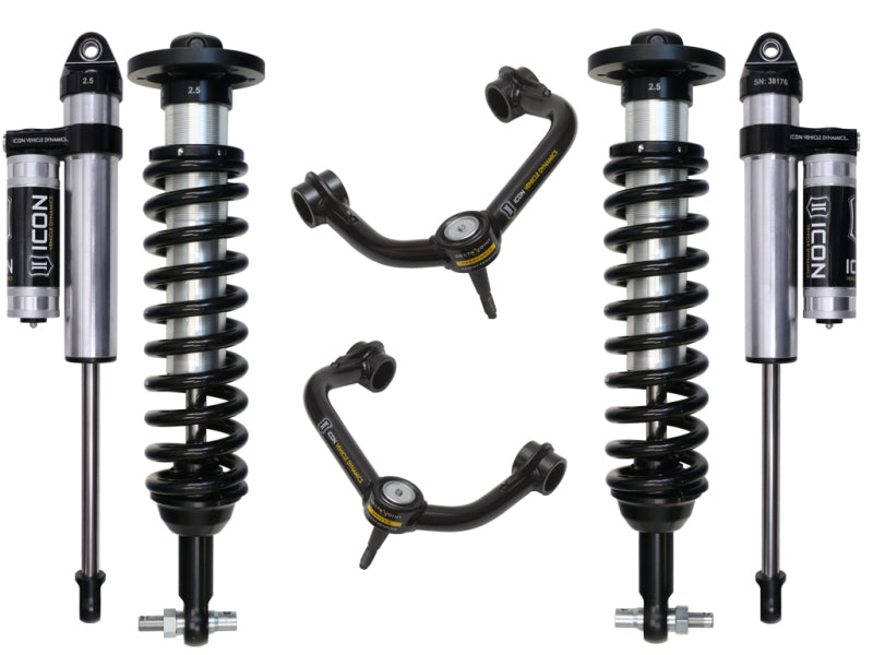 
  

ICON  - ICOK93083T - ICON 2015+ Ford F-150 4WD 0-2.63in Stage 3 Suspension System w/Tubular Uca - Shipped in Europe - Tuningsupply.com

