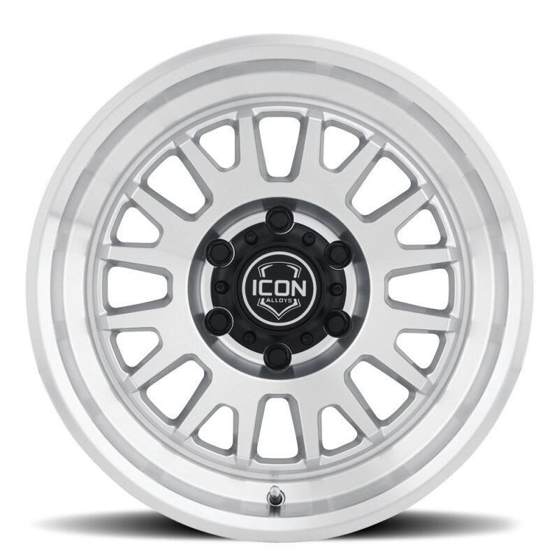 

ICON 8217855557SM - ICO8217855557SM - ICON Anza 17x8.5 5x150 25mm Offset 5.75in BS Silver Machined Wheel - Shipped in Europe - Tuningsupply.com
