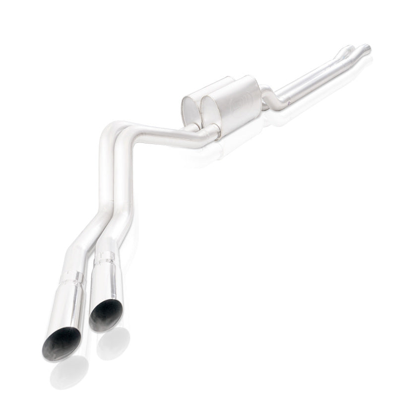 

Stainless Works FT18CBL - SSWFT18CBL - Stainless Works 15-25 Ford F150 5.0L Legend Aftermark Connection Dual 3.5in Side Exit Polished Tips - Shipped in Europe - Tuningsupply.com
