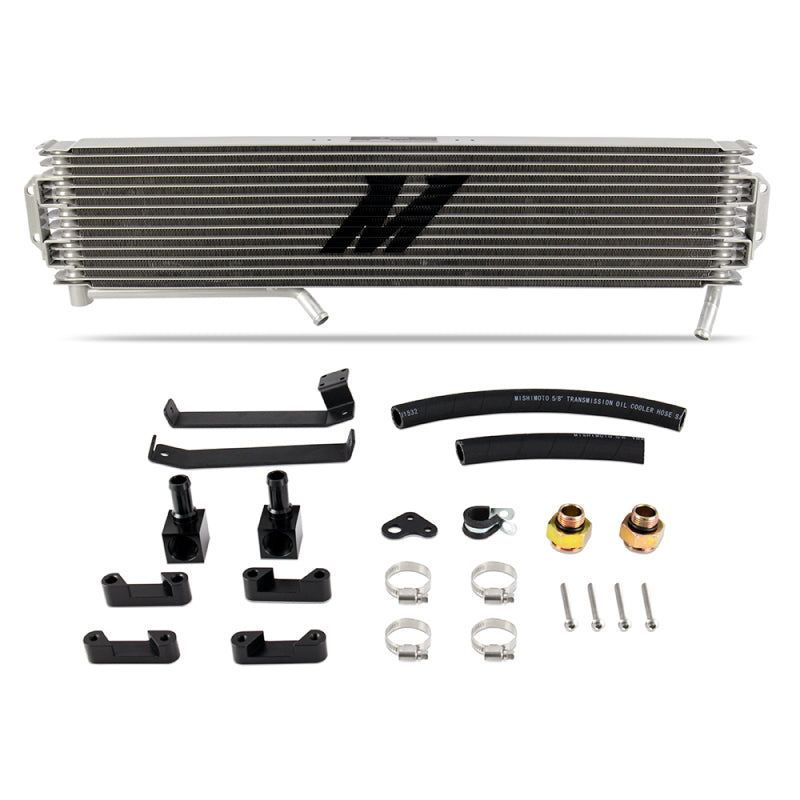 Mishimoto 15-16 GM 6.6L Duramax (LML) Transmission Cooler - Silver-Transmission Coolers-Mishimoto-MISMMTC-DMAX-15SL-SMINKpower Performance Parts