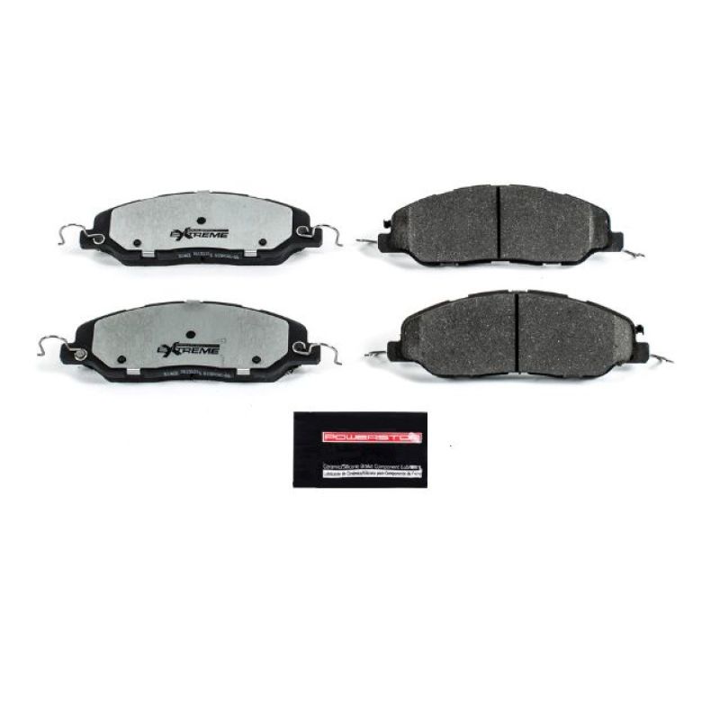 

PowerStop Z26-1463 - PSBZ26-1463 - Power Stop 11-14 Ford Mustang Front Z26 Extreme Street Brake Pads w/Hardware - Shipped in Europe - Tuningsupply.com
