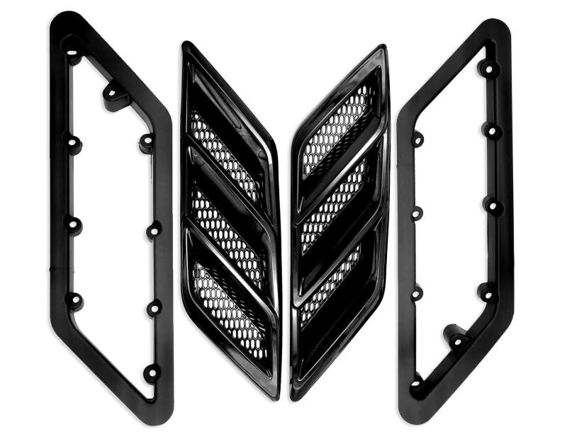 

Roush 422326 - RSH422326 - Roush 2015-2023 Roush Mustang Fender Vent Heat Extractors - Gloss Black - Shipped in Europe - Tuningsupply.com
