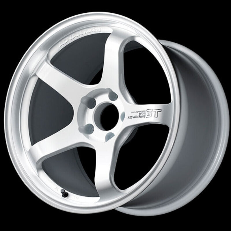 Advan GT Beyond 18x9.5 +45 5-100 Racing White Wheel-tuningsupply.com