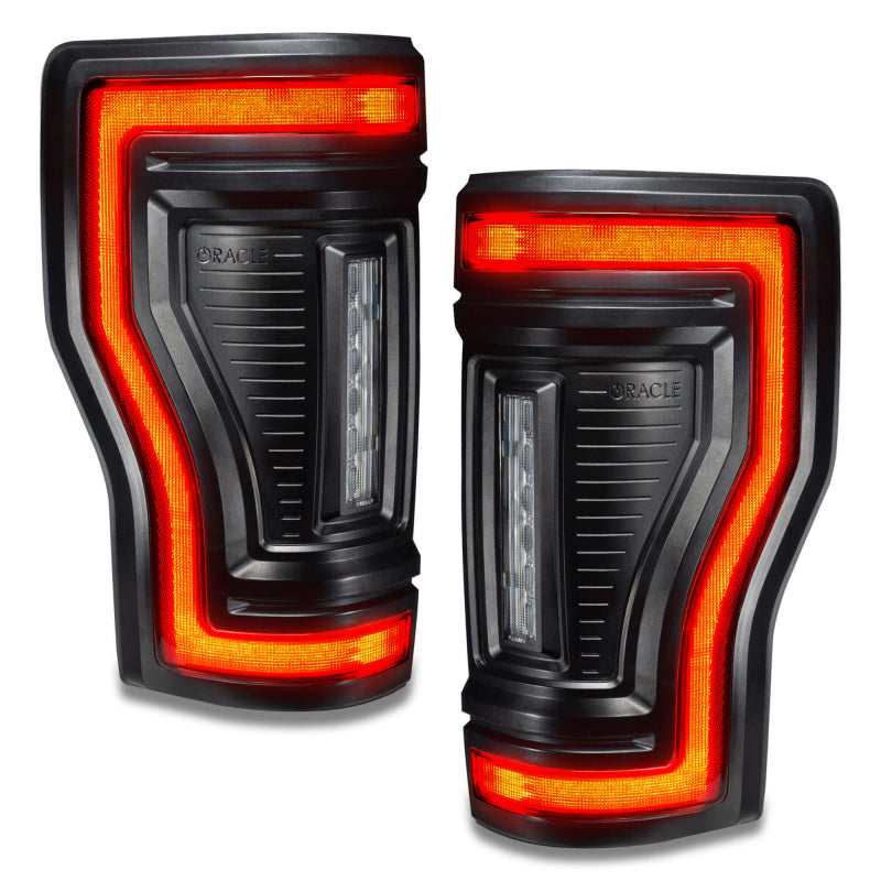 

ORACLE Lighting 5896-504-T - ORL5896-504-T - Oracle Lighting 17-22 Ford F-250/350 (Black Series) Flush Mount LED Tail Lights - Shipped in Europe - Tuningsupply.com
