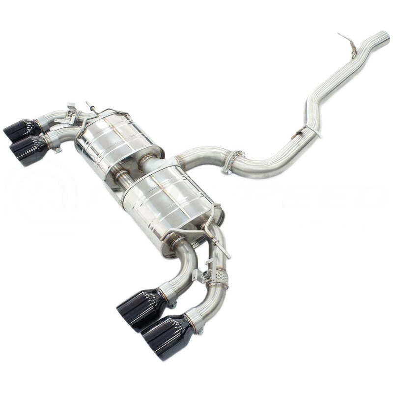 

Invidia HS22GFR8GV4SB - INVHS22GFR8GV4SB - Invidia 2022+ Volkswagen Golf R MK8 76mm R400 Valved Cat Back Exhaust Straight Cut Black Tips - Shipped in Europe - Tuningsupply.com
