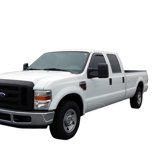 AVS 99-16 Ford F-250 Standard Cab Ventvisor In-Channel Window Deflectors 2pc - Smoke-tuningsupply.com