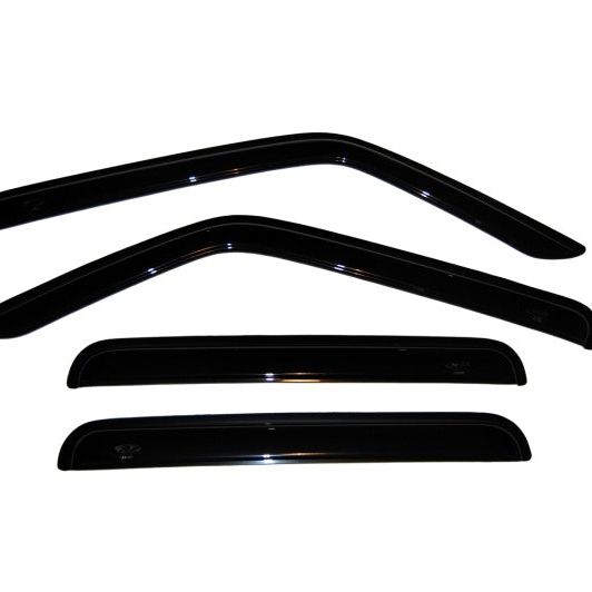 AVS 07-18 Jeep Patriot Ventvisor Outside Mount Window Deflectors 4pc - Smoke-tuningsupply.com