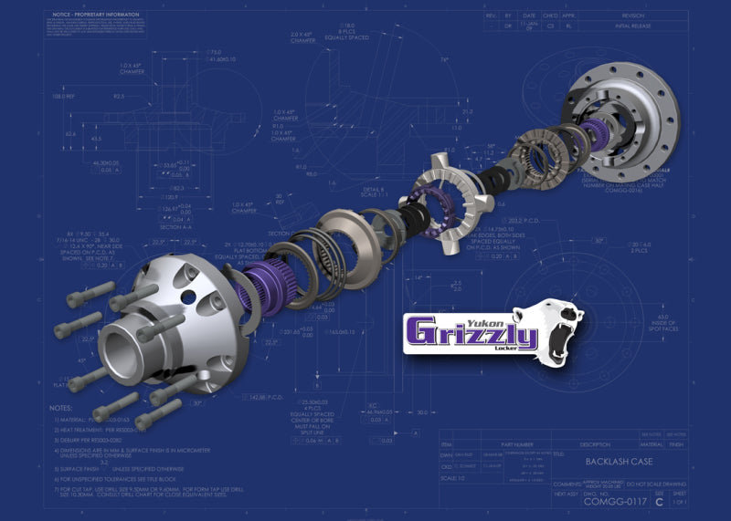 

Yukon Gear & Axle YGLM35-4-30 - YUKYGLM35-4-30 - Yukon Gear Grizzly Locker For Model 35 w/ 30 Spline Axles / 3.54 Up - Shipped in Europe - Tuningsupply.com
