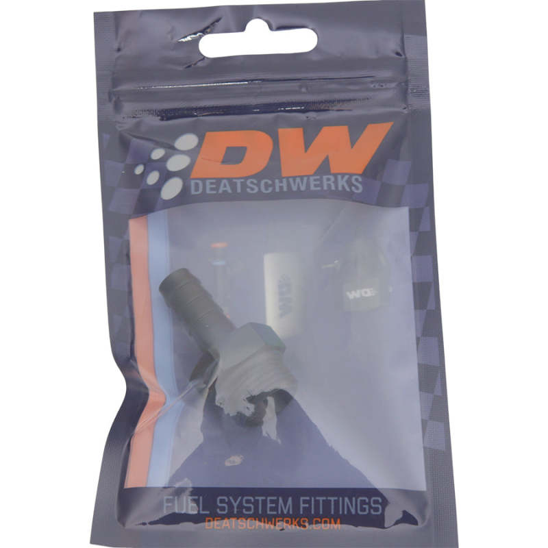 
  

DeatschWerks  - DWK6-02-0507-B - DeatschWerks 8AN ORB Male to 3/8in Male Triple Barb Fitting (Incl O-Ring) - Anodized Matte Black - Shipped in Europe - Tuningsupply.com

