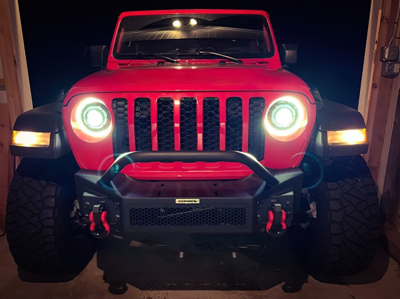 

ORACLE Lighting 5839-504-PSC - ORL5839-504-PSC - Oracle Oculus Bi-LED Projector Headlights for Jeep JL/Gladiator JT Satin Silver 5500K - Shipped in Europe - Tuningsupply.com
