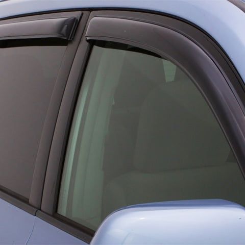 AVS 20-23 Kia Soul Ventvisor Outside Mount Front & Rear Window Deflectors 4pc - Smoke-tuningsupply.com