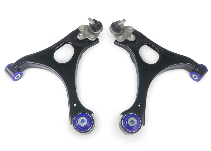 SuperPro 06 Honda Civic DX Front Lower Control Arm Set W/ Bushings