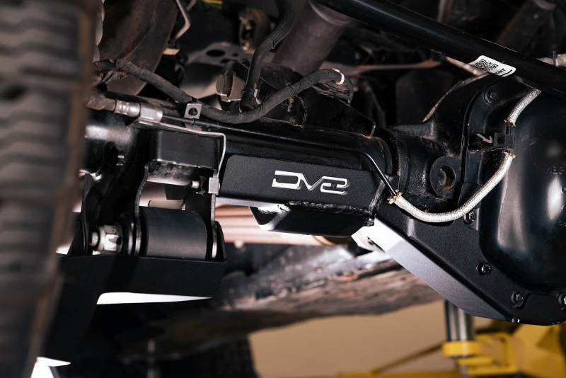 DV8 Offroad 2021-2022 Ford Bronco Rear Shock Guard Skid Plates-tuningsupply.com