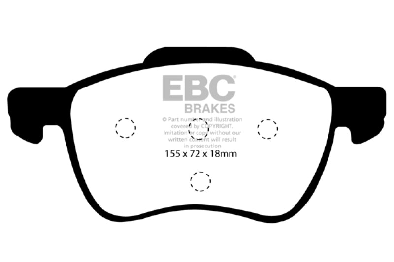 
  

EBC DP31229C - EBCDP31229C - EBC 01-05 Volvo S60 2.3 Turbo T5 Redstuff Front Brake Pads - Shipped in Europe - Tuningsupply.com

