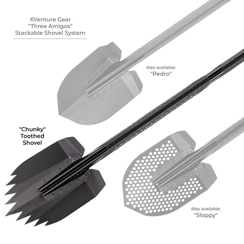 

Go Rhino XG-RS50020T - GORXG-RS50020T - Go Rhino Xventure Gear Sharktooth Stackable Shovel - Textured Black - Shipped in Europe - Tuningsupply.com
