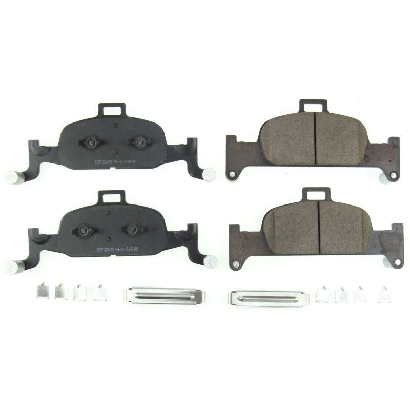 Power Stop 17-18 Audi A4 Front Z17 Evolution Ceramic Brake Pads w/Hardware-tuningsupply.com