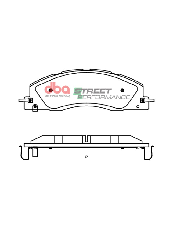 

DBA DB2705SP - DBADB2705SP - DBA 2019+ RAM 2500/3500 (DJ) 6.7L 4WD SP Performance Front Brake Pads - Shipped in Europe - Tuningsupply.com

