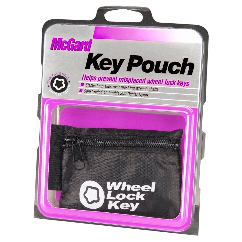 McGard Wheel Key Lock Storage Pouch - Black-tuningsupply.com