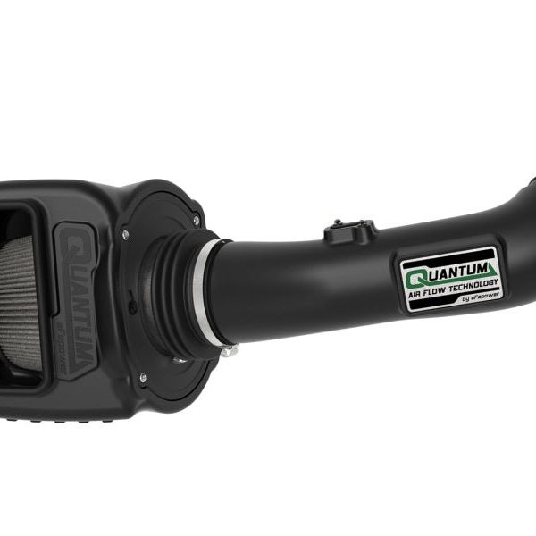 aFe Quantum Pro DRY S Cold Air Intake System 17-18 GM/Chevy Duramax V8-6.6L L5P - Dry-tuningsupply.com