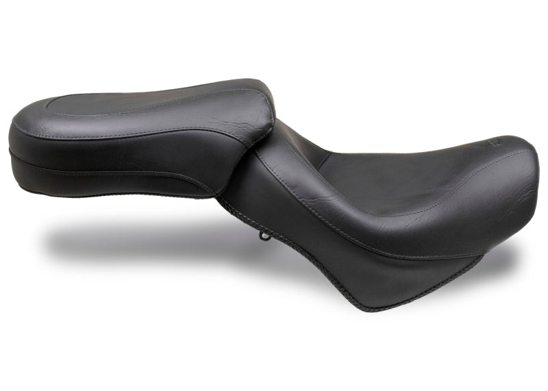 Mustang 04-21 Honda VT750 Aero Wide Touring 2PC Seat - Black-tuningsupply.com