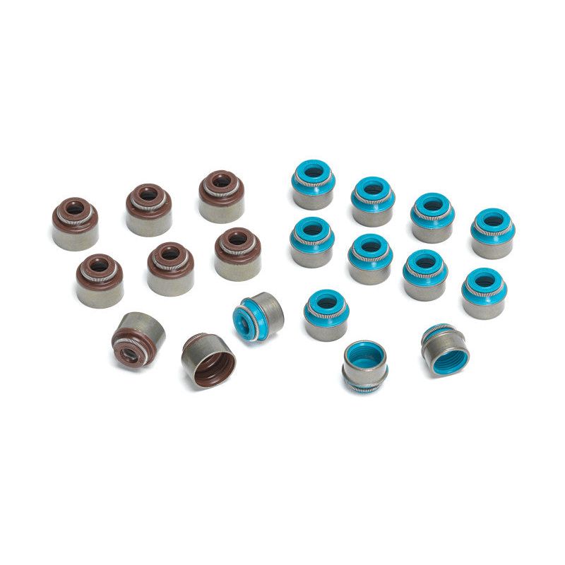 Supertech Mitsubishi EVO X 4B11 Integral Valve Stem Seal - Set of 16-Valve Seals-Supertech-SPTVSI-M5.5V-16-SMINKpower Performance Parts