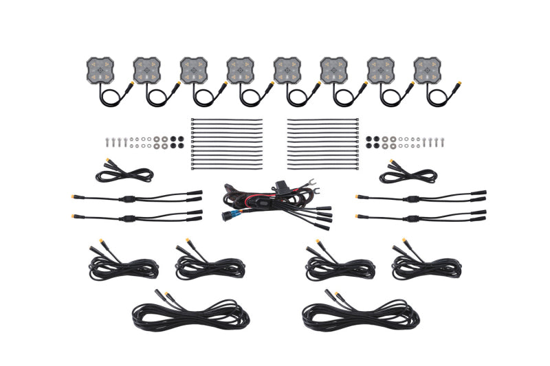 

Diode Dynamics DD8756 - DIODD8756 - Diode Dynamics Rock Light -Amber/White - M8 8-Pack - Shipped in Europe - Tuningsupply.com
