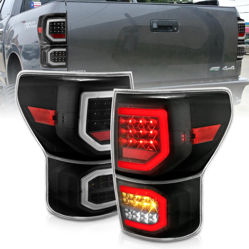 

ANZO 311336 - ANZ311336 - ANZO 2007-2013 Toyota Tundra LED Taillights Plank Style Black w/Clear Lens - Shipped in Europe - Tuningsupply.com
