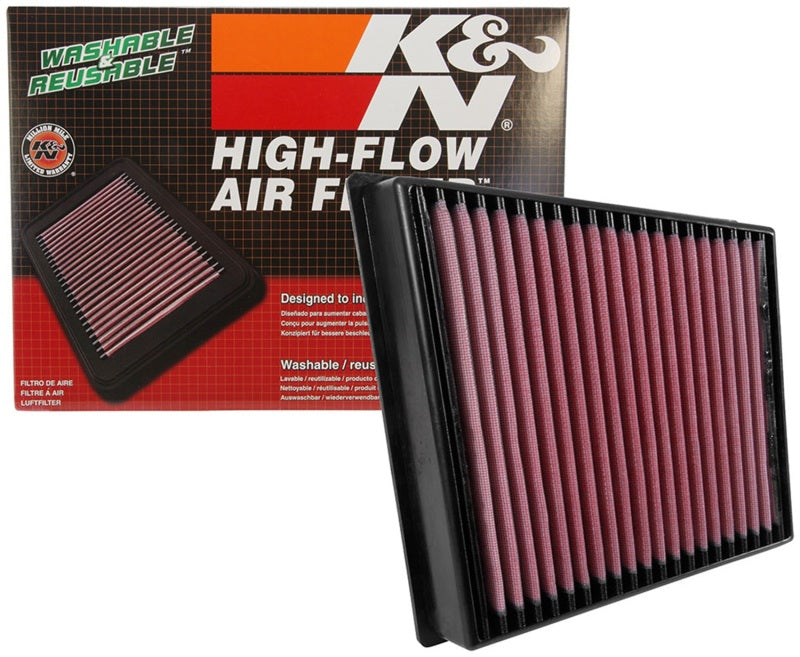 

K&N Engineering 33-5065 - KNN33-5065 - K&N 2017 Chevrolet Silverado 2500HD V8-6.6L DSL Replacement Drop In Air Filter - Shipped in Europe - Tuningsupply.com
