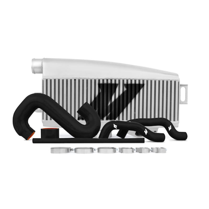 Mishimoto Subaru 02-07 WRX/04-07 STi Top-Mount Intercooler Kit - Silver/Black Hoses - Not For iRHD-tuningsupply.com