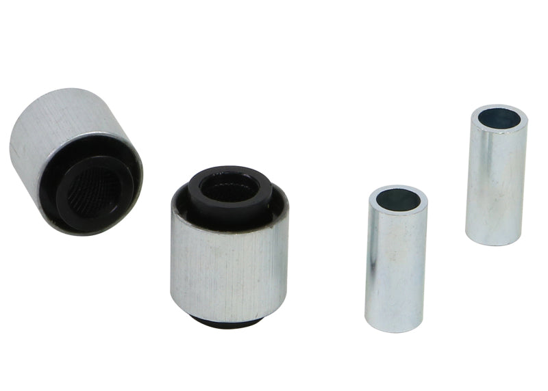 

Whiteline W63395 - WHLW63395 - Whiteline Plus 9/98-8/09 Subaru Legacy / 9/98-8/09 Outback Rear C/A Lower Rear Inner Bushing Kit - Shipped in Europe - Tuningsupply.com
