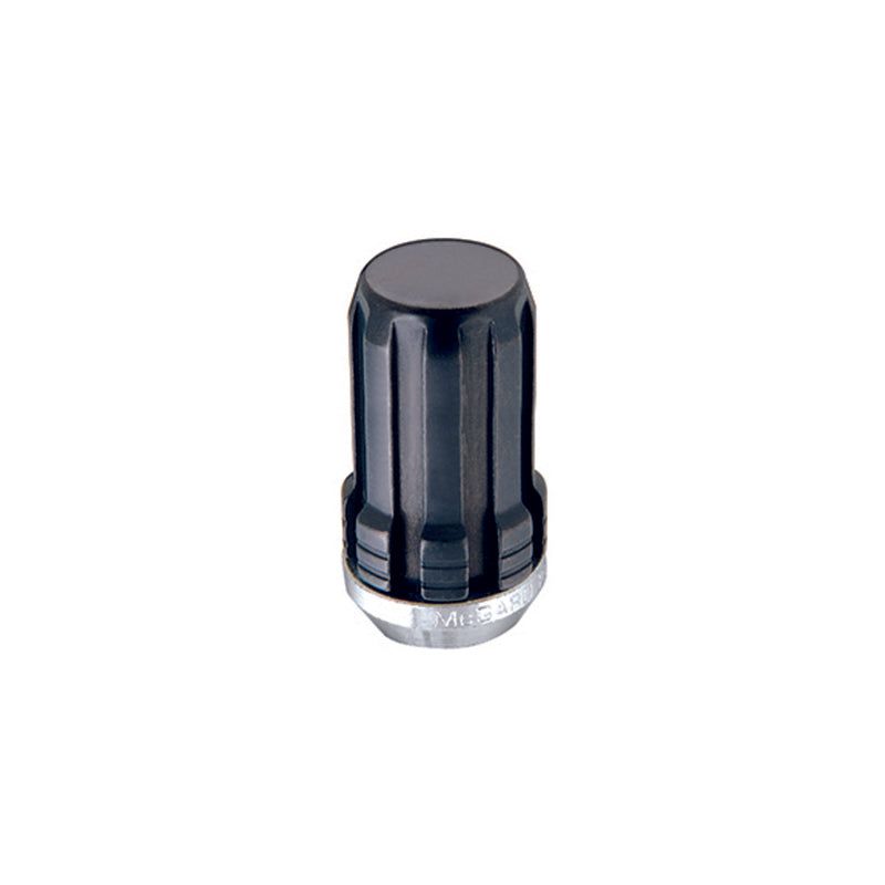 McGard SplineDrive Lug Nut (Cone Seat) M14X1.5 / 1.935in. Length (4-Pack) - Black (Req. Tool)-tuningsupply.com