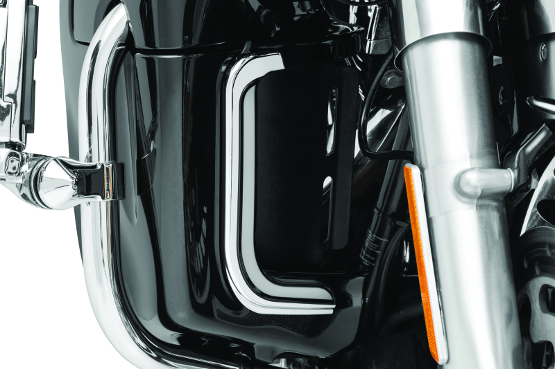 Kuryakyn Tracer LED Fairing Lower Accents Chrome-tuningsupply.com