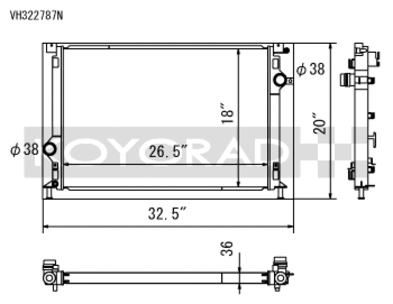 
  

Koyo VH322787N - KOYVH322787N - Koyo 13-17 Ford Focus ST 2.0L I4 Turbo Racing Radiator - Shipped in Europe - Tuningsupply.com

