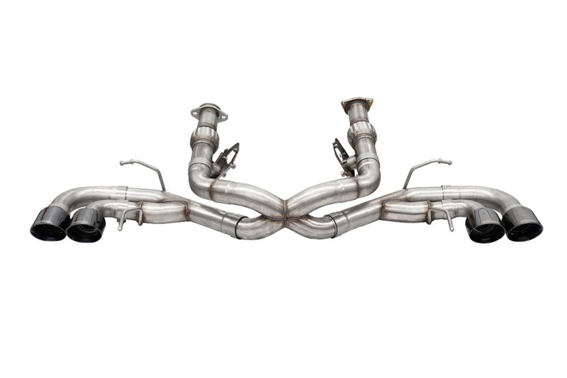 
  

CORSA Performance 21104BLK - COR21104BLK - Corsa 2020-25 Corvette C8 3in Xtreme Cat-Back Exhaust 4.5in Black Quad Tips - Deletes stock AFMValve - Shipped in Europe - Tuningsupply.com

