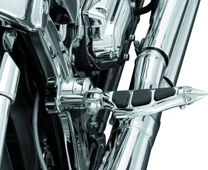 Kuryakyn Stiletto Pegs With Male Mount Chrome-tuningsupply.com