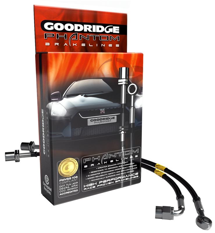 
  

Goodridge 37035BKC - GRI37035BKC - Goodridge Porsche 97-04 911/996/Boxster /05-11 911/997 C2/4/4S /12-13 911/991 Phantom SS Brake Lines - Shipped in Europe - Tuningsupply.com

