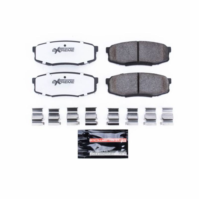 Power Stop 13-21 Toyota Land Cruiser Rear Z36 Truck & Tow Brake Pads w/Hardware-tuningsupply.com