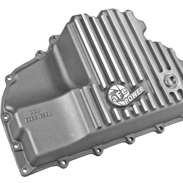 AFE Engine Oil Pan Raw; 14-16 Dodge RAM 1500 EcoDiesel 3.0L V6 (td)-tuningsupply.com