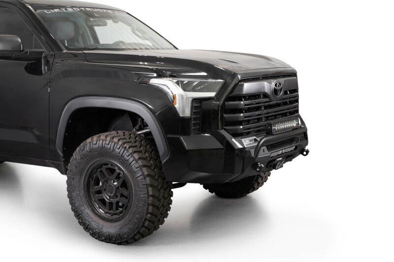 

Addictive Desert Designs F760353120103 - ADDF760353120103 - Addictive Desert Designs 2022+ Toyota Tundra Stealth Center Mount Front Bumper w/ Top Hoop - Shipped in Europe - Tuningsupply.com
