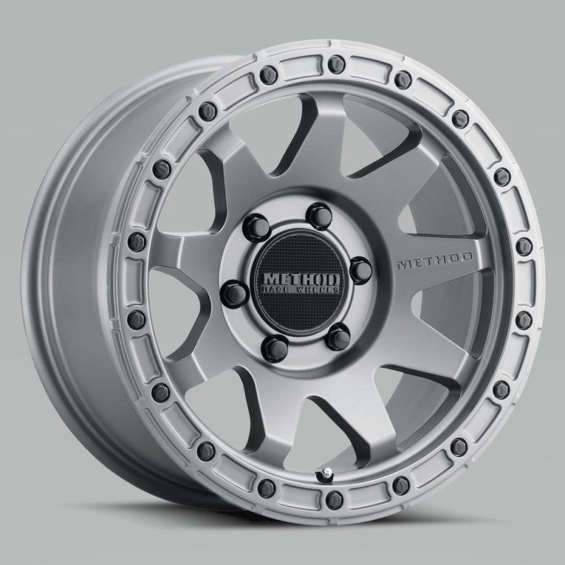 Method MR317 18x9 +18mm Offset 6x135 87mm CB Matte Titanium Wheel-tuningsupply.com