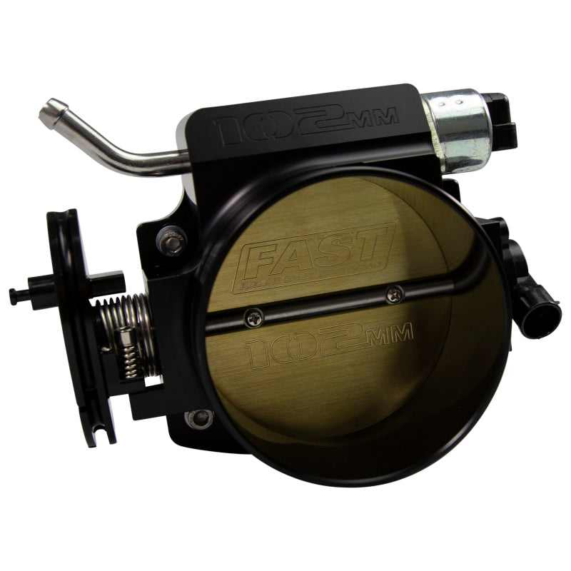 FAST Black Throttle Body LSX 102MM w/ TPS & IAC-tuningsupply.com